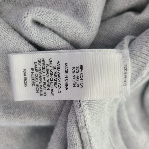 🍉 Express Long Sleeve Gray Sweater Small - Picture 5 of 6